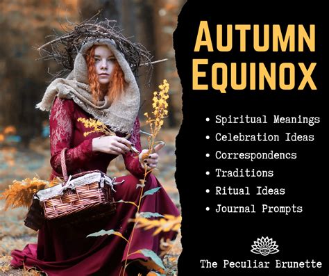 Witchcraft rituals for the fall equinox